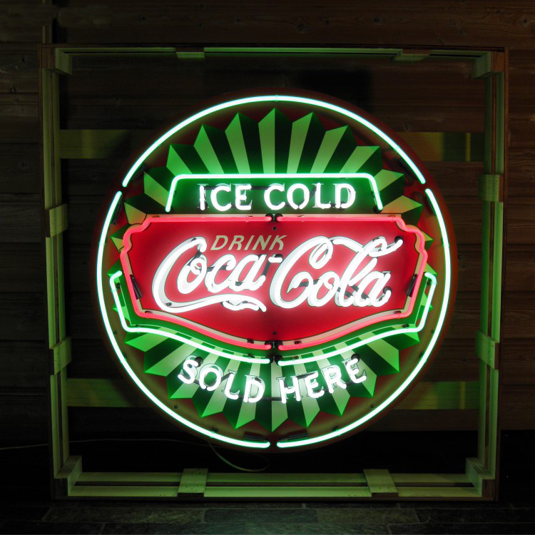 Coca Cola ice cold sold here