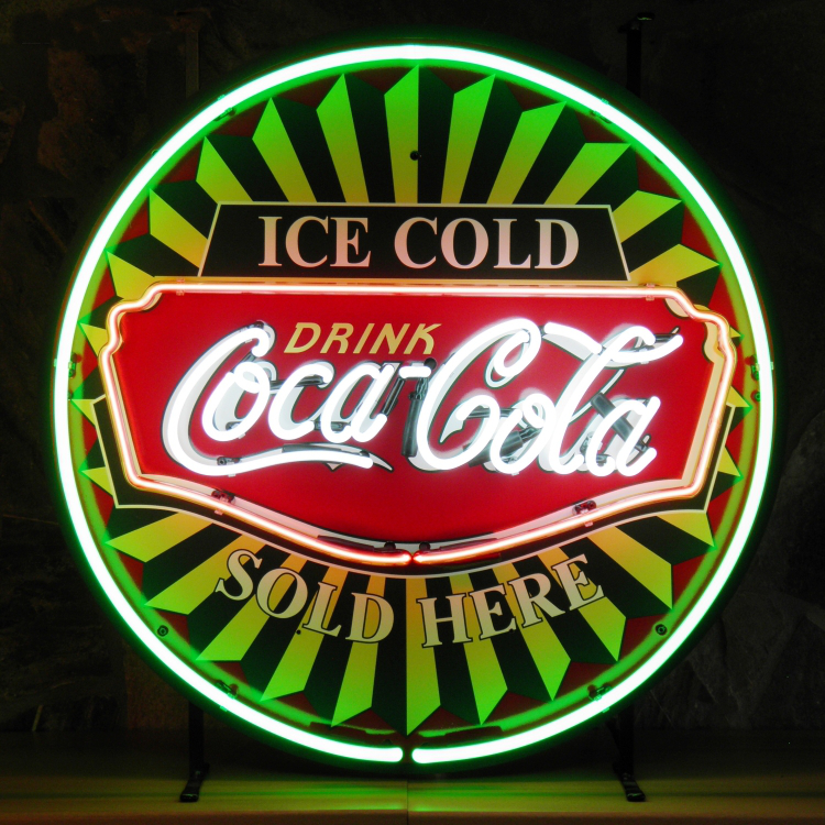 Coca Cola icecold sold here